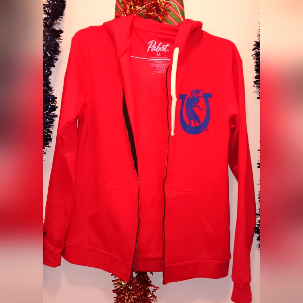 Pabst Colt 45 "Works Everytime" Zip Up Hoodie
